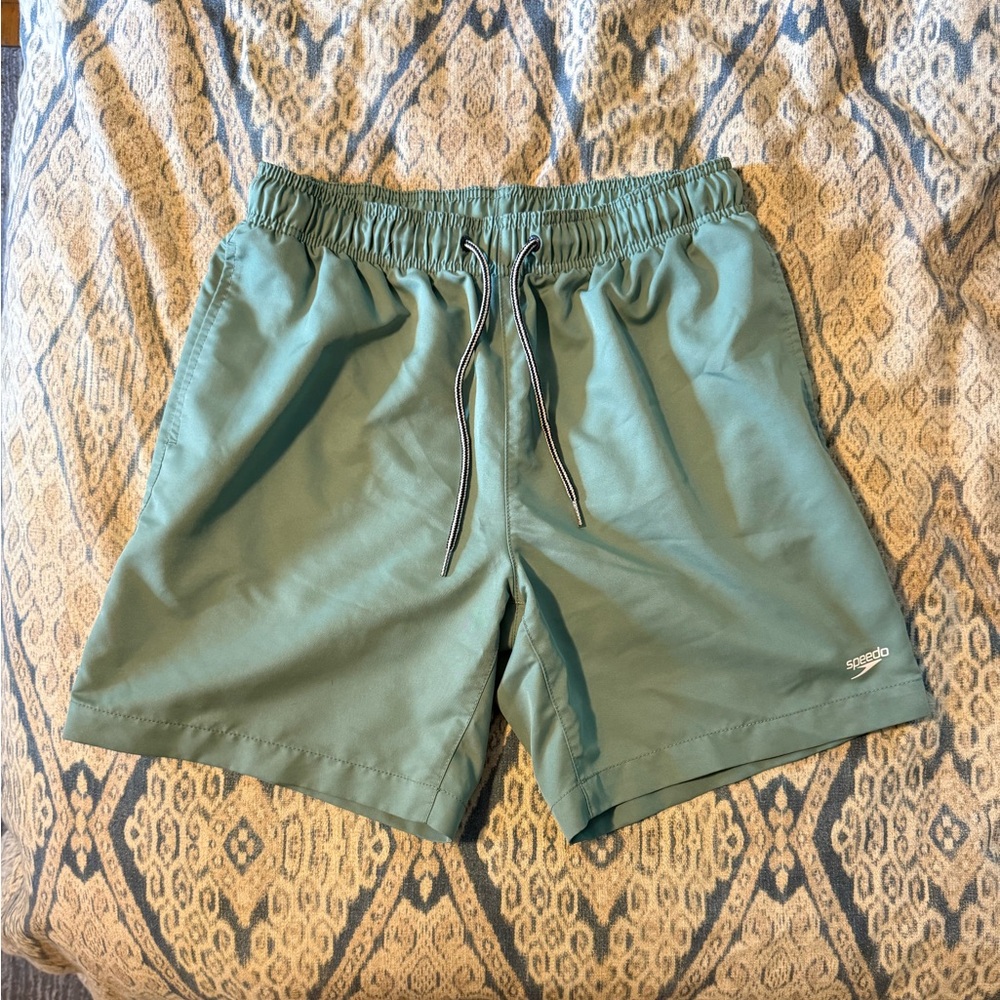 Speedo Teal Swim Trunks